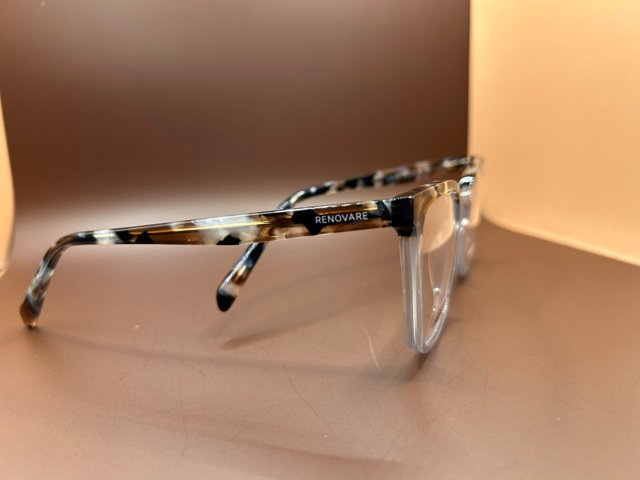 Foto adicional — Óculos de Grau Feminino Renovare Acetato Degradê Cristal