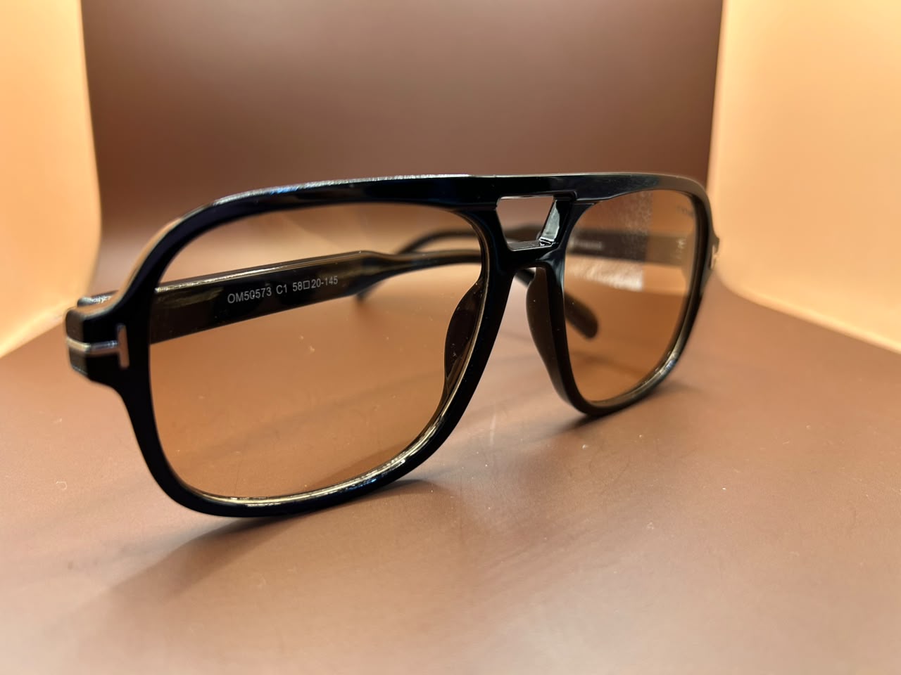 Foto adicional — Óculos de Sol Aviador Bold - Lentes Âmbar (Proteção UV400) Renovare