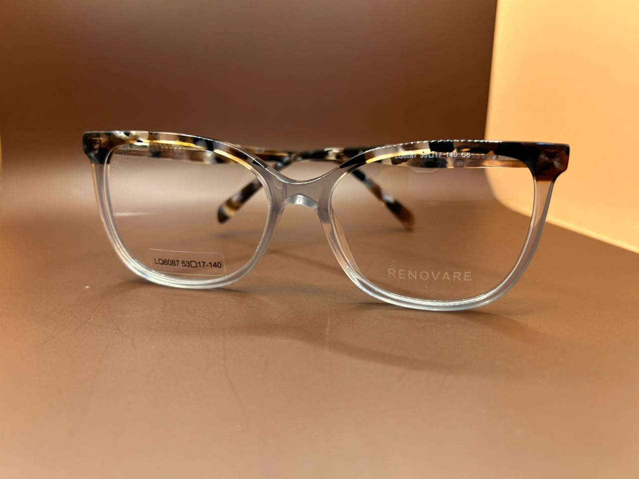 Foto adicional — Óculos de Grau Feminino Renovare Acetato Degradê Cristal