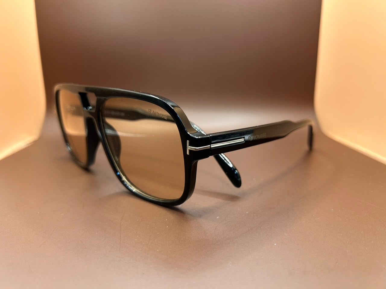 Foto adicional — Óculos de Sol Aviador Bold - Lentes Âmbar (Proteção UV400) Renovare