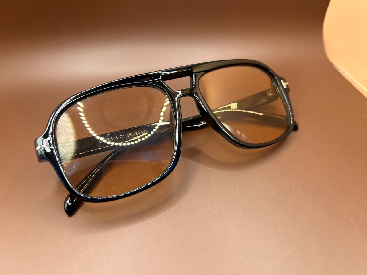 Foto adicional — Óculos de Sol Aviador Bold - Lentes Âmbar (Proteção UV400) Renovare