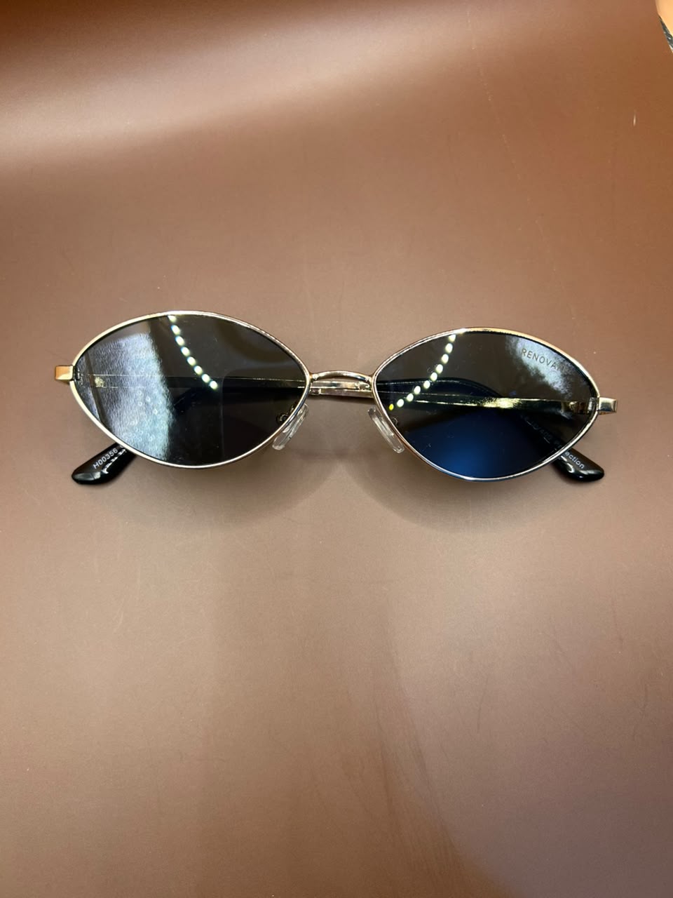 Foto adicional — Óculos Solar Diamante Slim Anos 90 Renovare Vintage Lente Preta